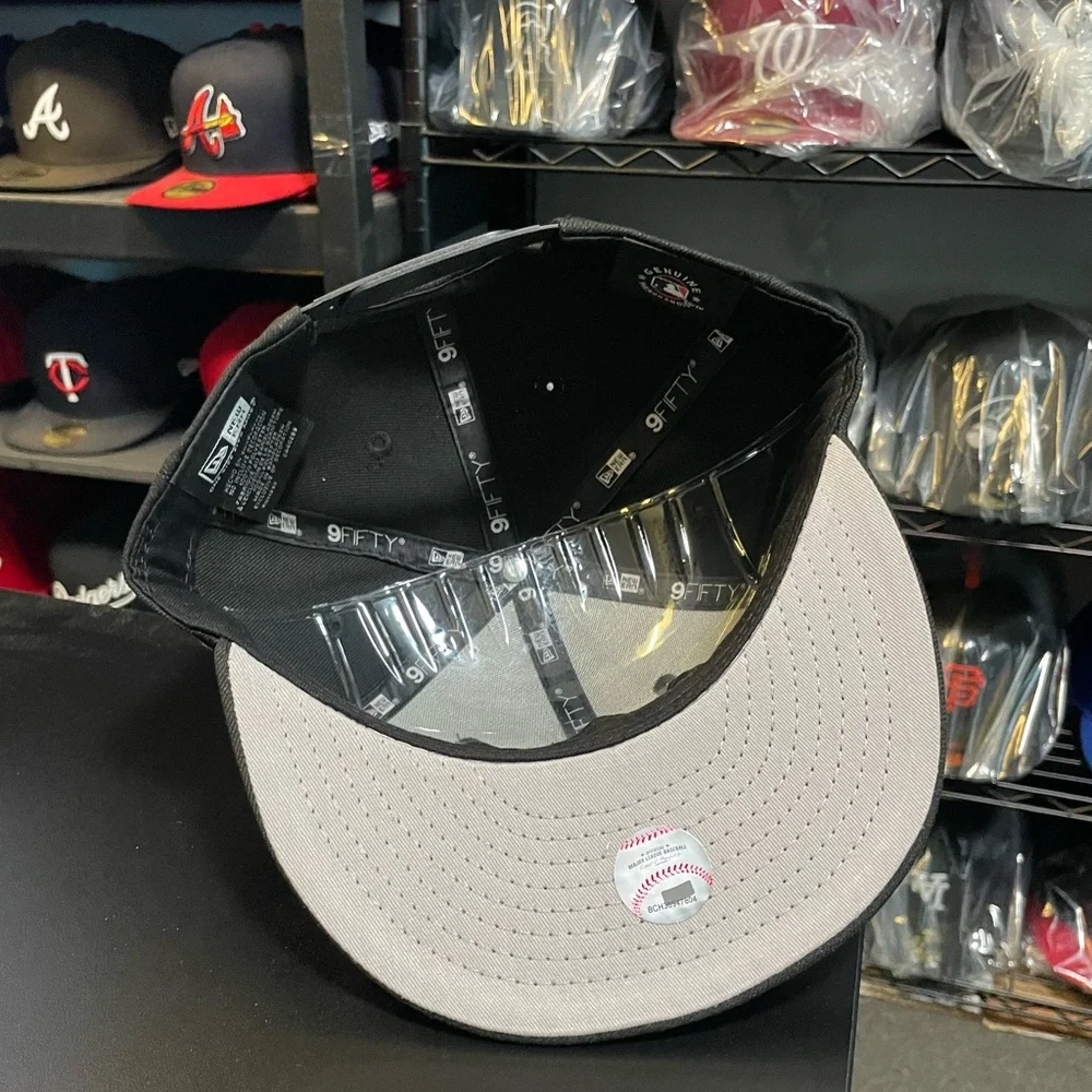 NEW ERA - MLB Baseball Hat - Pittsburgh Pirates 9FIFTY Snapback Cap - Black - Picture 7 of 7
